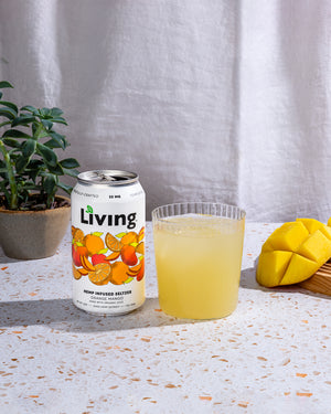 Hemp Infused Seltzer: Mango Orange